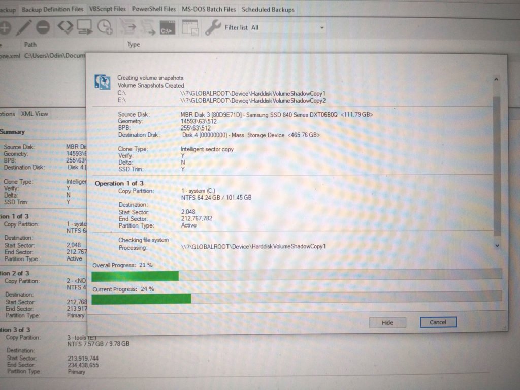 SSD mit Betriebssystem clonen und Programme migrieren