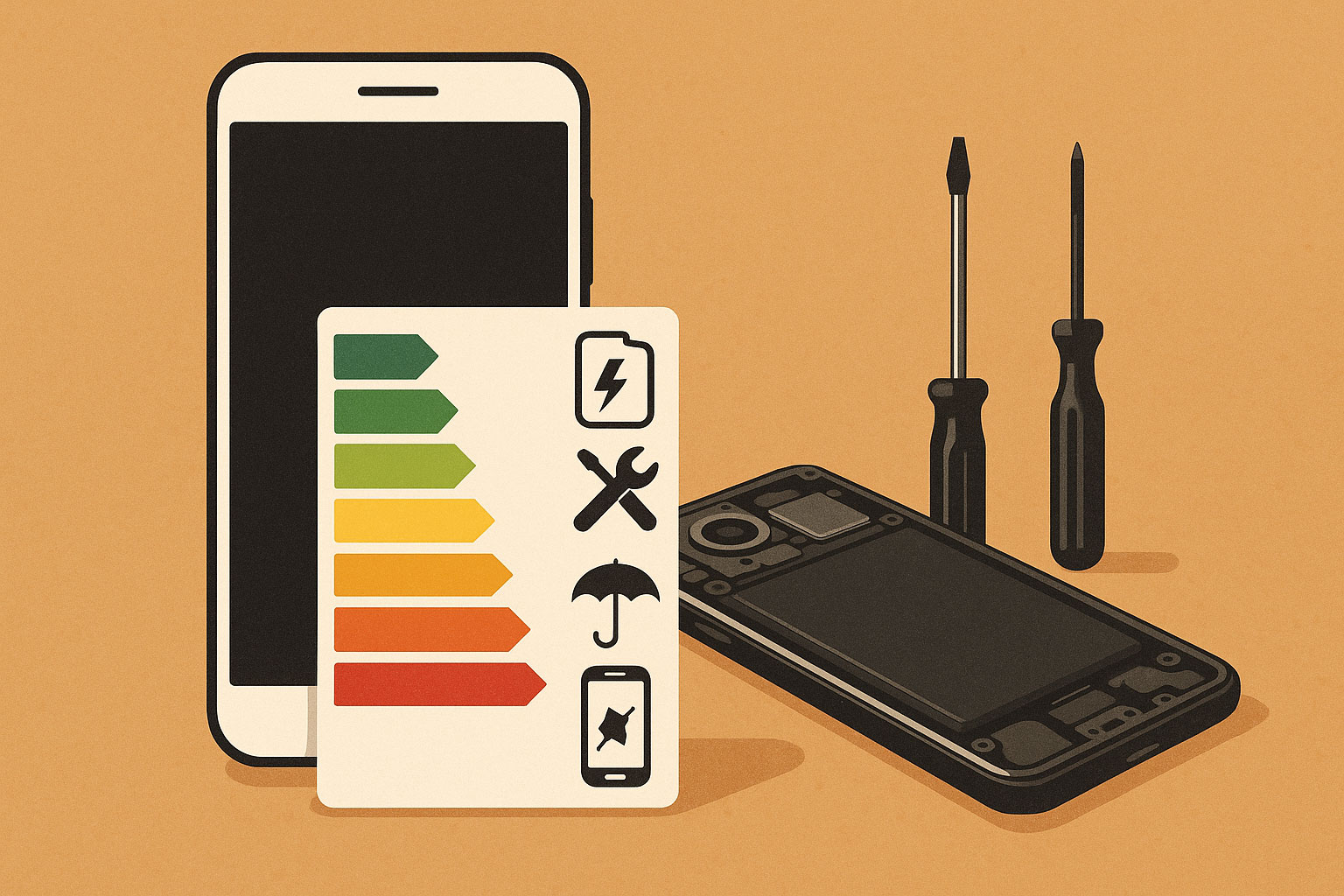 smartphone energielabel